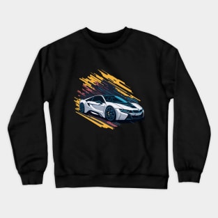 BMW i8 Vintage Car Crewneck Sweatshirt